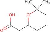 2-(6,6-Dimethyloxan-2-yl)acetic acid