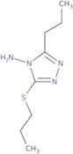 3-Propyl-5-(propylsulfanyl)-4H-1,2,4-triazol-4-amine