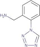[2-(1H-1,2,3,4-Tetraazol-1-yl)phenyl]methanamine