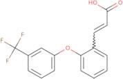 3-{2-[3-(Trifluoromethyl)phenoxy]phenyl}acrylic acid