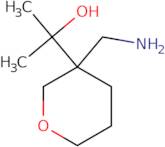 2-[3-(Aminomethyl)oxan-3-yl]propan-2-ol