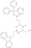 9H-Fluoren-9-ylmethyl N-[(1S)-1-[methoxy(methyl)carbamoyl]-3-[(triphenylmethyl)carbamoyl]propyl]ca…