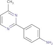 4-(4-Methylpyrimidin-2-yl)aniline