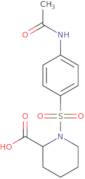 1-([4-(Acetylamino)phenyl]sulfonyl)piperidine-2-carboxylic acid