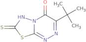 3-tert-Butyl-7-sulfanyl-4H-[1,3,4]thiadiazolo[2,3-c][1,2,4]triazin-4-one