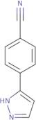 4-(1H-Pyrazol-3-yl)benzonitrile