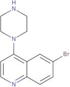 6-Bromo-4-(piperazin-1-yl)quinoline