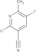 2-Chloro-5-fluoro-6-methylpyridine-3-carbonitrile