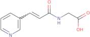 2-[(2E)-3-(Pyridin-3-yl)prop-2-enamido]acetic acid