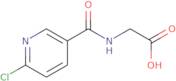 2-[(6-Chloropyridin-3-yl)formamido]acetic acid