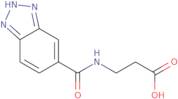 3-(1H-1,2,3-Benzotriazol-5-ylformamido)propanoic acid