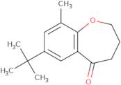 7-tert-Butyl-9-methyl-2,3,4,5-tetrahydro-1-benzoxepin-5-one