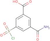 3-Carbamoyl-5-(chlorosulfonyl)benzoic acid