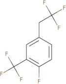 1-Fluoro-4-(2,2,2-trifluoroethyl)-2-(trifluoromethyl)benzene