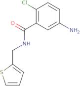 5-Amino-2-chloro-N-(thiophen-2-ylmethyl)benzamide