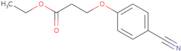 Ethyl 3-(4-cyanophenoxy)propanoate