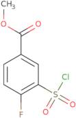 Methyl 3-(chlorosulfonyl)-4-fluorobenzoate