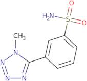 3-(1-Methyl-1H-1,2,3,4-tetrazol-5-yl)benzene-1-sulfonamide