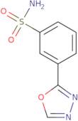3-(1,3,4-Oxadiazol-2-yl)benzene-1-sulfonamide