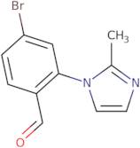 4-Bromo-2-(2-methylimidazol-1-yl)benzaldehyde