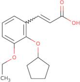 (2E)-3-[2-(Cyclopentyloxy)-3-ethoxyphenyl]prop-2-enoic acid