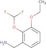 [2-(Difluoromethoxy)-3-ethoxyphenyl]methanamine