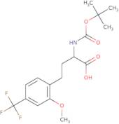 N-Boc-2-methoxy-4-(trifluoromethyl)-L-homophenylalanine