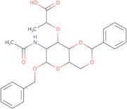 2-{[7-(Acetylamino)-6-(benzyloxy)-2-phenylperhydropyrano[3, 2-D][1, 3]dioxin-8-yl]oxy}propanoic ...