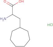 2-Amino-3-cycloheptylpropanoic acid hydrochloride