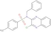 N-Benzyl-N-(3-chloroquinoxalin-2-yl)-4-methylbenzene-1-sulfonamide