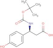 (S)-3-((tert-Butoxycarbonyl)amino)-3-(4-hydroxyphenyl)propanoic acid