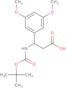 (3S)-3-{[(tert-Butoxy)carbonyl]amino}-3-(3,5-dimethoxyphenyl)propanoic acid