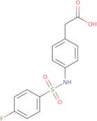 2-[4-(4-Fluorobenzenesulfonamido)phenyl]acetic acid