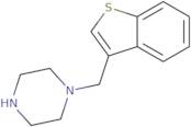 1-(1-Benzothiophen-3-ylmethyl)piperazine
