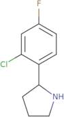 2-(2-Chloro-4-fluorophenyl)pyrrolidine