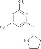 2,4-Dimethyl-6-(2-pyrrolidinylmethyl)pyridine