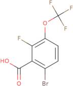 6-Bromo-2-fluoro-3-(trifluoromethoxy)benzoic acid
