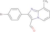 2-(4-Bromo-phenyl)-8-methyl-imidazo[1,2-a]pyridine-3-carbaldehyde