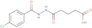 5-[2-(4-Chlorobenzoyl)hydrazino]-5-oxopentanoicacid