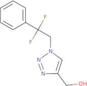 [1-(2,2-Difluoro-2-phenylethyl)-1H-1,2,3-triazol-4-yl]methanol