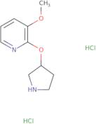 3-Methoxy-2-(pyrrolidin-3-yloxy)pyridine dihydrochloride