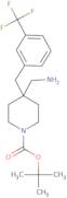 tert-Butyl 4-(aminomethyl)-4-[3-(trifluoromethyl)benzyl]piperidine-1-carboxylate