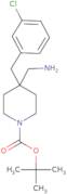 tert-Butyl 4-(aminomethyl)-4-(3-chlorobenzyl)piperidine-1-carboxylate