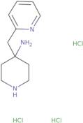 4-(Pyridin-2-ylmethyl)piperidin-4-amine trihydrochloride