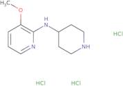 3-Methoxy-N-(piperidin-4-yl)pyridin-2-amine trihydrochloride