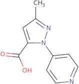 3-Methyl-1-(pyridin-4-yl)-1H-pyrazole-5-carboxylic acid