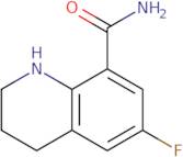 6-Fluoro-1,2,3,4-tetrahydroquinoline-8-carboxamide