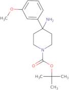 tert-Butyl 4-amino-4-(3-methoxyphenyl)piperidine-1-carboxylate