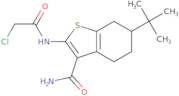 6-(tert-Butyl)-2-(2-chloroacetamido)-4,5,6,7-tetrahydrobenzo[b]thiophene-3-carboxamide