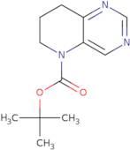 7,8-Dihydro-6H-pyrido[3,2-d]pyrimidine-5-carboxylic acid tert-butyl ester